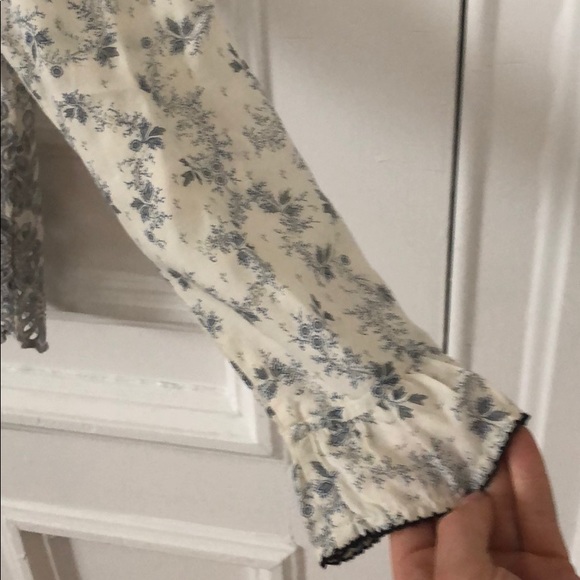 GANNI Emile Lace Top, Size 38 - Picture 6 of 6